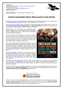 Central Australian Aboriginal Media Association / Alice Springs / Indigenous Australian music / Nannup /  Western Australia / Indigenous Australians / Northern Territory / Herbie Laughton / Indigenous Australian culture / Bob Randall / Indigenous peoples of Australia / Australian Aboriginal culture / Australia