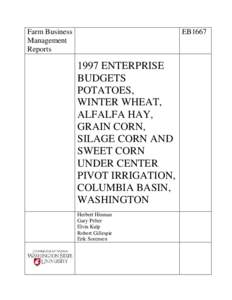 Farm Business Management Reports EB1667