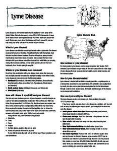 Biology / Medicine / Lyme disease / Ixodes scapularis / Tick / Infection / Weather and climate effects on Lyme disease exposure / Ixodes holocyclus / Microbiology / Tick-borne diseases / Bacterial diseases