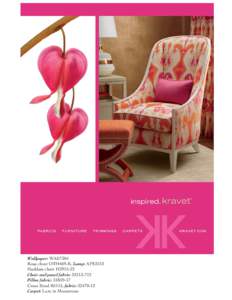 Wallpaper: WAE7304 Rosa chest OTH469-B, Lamp: AFS2512 Haddam chair H3915-22 Chair and panel fabric: Pillow fabric: Cross Stool B5115, fabric: 
