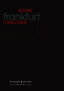 WALKERBOOKS2012  frankfurt CATALOGUE  WALKER E BOOKS