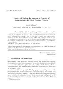 EJTP 7, No[removed]–234  Electronic Journal of Theoretical Physics