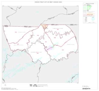 CENSUS TRACT OUTLINE MAP (CENSUS[removed]ABBREVIATED LEGEND SYMBOL NAME STYLE