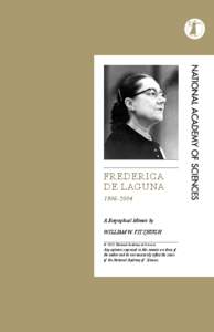 Frederica de Laguna[removed]