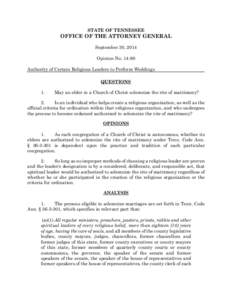 Ecclesiology / Anglicanism / Deacon / Methodism / Holy Orders / Eastern Orthodox Church / Minister / Clergy / Elder / Christianity / Christian theology / Religion