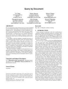 Query expansion / Ranking function / Relevance feedback / Document retrieval / Search engine indexing / Information science / Information retrieval / Tf*idf