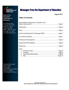 Evaluation methods / Standards-based education / Standardized tests / NECAP / Educational assessment / STAR / E-assessment / Summative assessment / Renaissance Learning / Education / Evaluation / Educational psychology