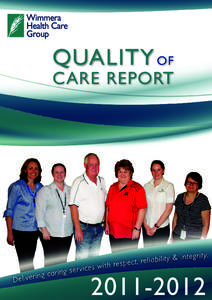 QUALITY OF  CARE REPORT[removed]