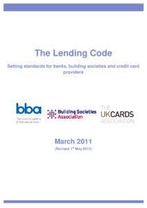          The Lending Code