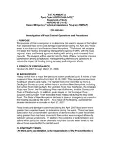 Microsoft Word - TO 0031 SOW - Investigation of Flood Control Operations an…