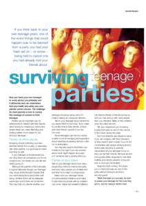 Surviving teenage parties