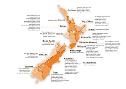 Northland Regional Council Far North District Council Kaipara District Council Whangarei District Council Waikato Regional Council Hamilton City Council