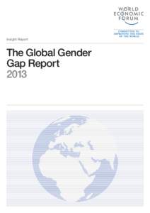 Economics / Economy of Switzerland / Globalization / Graubünden / World Economic Forum / Gender equality / Klaus Schwab / Gender role / Laura Tyson / Gender studies / Gender / Switzerland