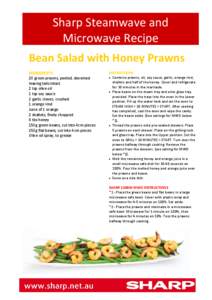 Microsoft Word - Bean Salad with Honey Prawns_SW_MWO.doc