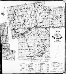 The new topographical atlas of the province of Ontario, Canada [microform] : compiled from the latest official and general maps and surveys, and corrected to date from the most reliable public and private sources of info