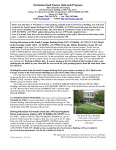 Association of Public and Land-Grant Universities / University of Georgia / Downtown Athens / Parking / Athens /  Georgia / Uga / D. W. Brooks / Multi-storey car park / Chicago Loop / Geography of Georgia / Clarke County /  Georgia / Georgia