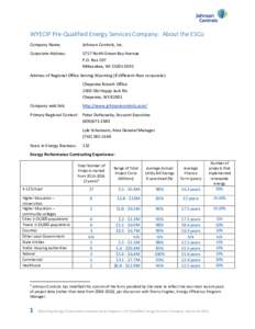 Microsoft Word - Johnson Controls Firm Summary_WYECIP.docx