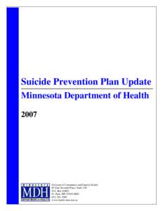 Suicide Prevention Program