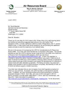 Low-carbon fuel standard / Air pollution in California / California Air Resources Board / Environment / Rulemaking / Energy / Earth / Emission standards / Fuels / Low-carbon economy