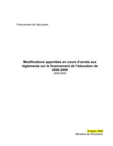 Microsoft Word - Amendment to 0809 grant - French.doc