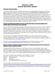 Washington State Office of Superintendent of Public Instruction / Office of Special Education Programs / Preschool education / Education in Washington / Education / Educational service district