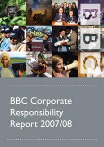 1  BBC Corporate Responsibility Report[removed]Return to Contents page