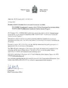 Decision Record: Canadian Environmental Assessment Act[removed]TGS-NOPEC Geophysical Company ASA (TGS) & Petroleum Geo-Services (PGS) - TGSIPGS 2011 NorthEastern Canada 2D Marine Seismic Program - 14 June 2011