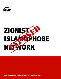 ZIONIST ED S ISLAMOPHOBE