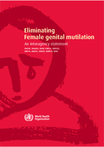 Eliminating Female genital mutilation An interagency statement