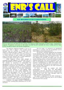 Enr’s call  A quarterly publication of the Department of Environment and Natural Resources, RO1 J A N U A R Y - M A R C H