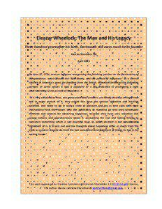 Eleazar Wheelock / Wheelock / United States / Native American boarding schools / William Jewett Tucker / Samson Occom / John Wheelock / Dartmouth College / Education in the United States / Congregationalism