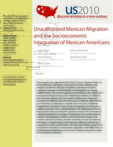 Human geography / Culture / Immigration / Mexico–United States relations / Illegal immigration / Mexican migration / Bracero Program / Frank Bean / Chain migration / Human migration / Demography / Population