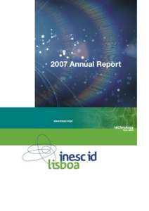 Inesc-ID_Relatorio2007.indd