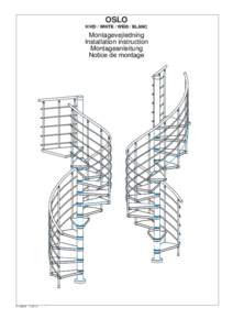 OSLO PRIMA HVID / WHITE / WEIß / BLANC Montagevejledning Installation instruction