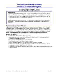 LAAA Summer Enrichment Program_Registration Form for 2015_ENG