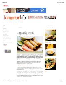 Kingston Life  Home Subscribe