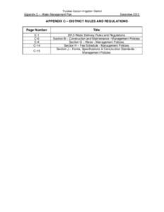 APPENDIX C – REFERENCE DRAWINGS