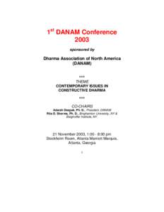 Microsoft Word - aa.rlg-DANAM.mtg03.Conf03.21nov03-Agenda.18.colorFinal.21nov03.doc