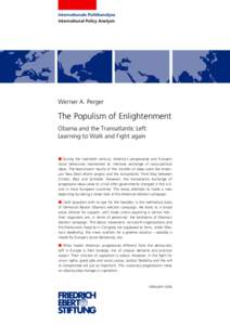 The populism of enlightenment