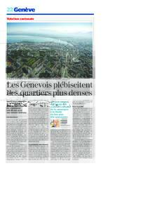 22Genève  Tribune de Genève | Lundi 10 février 2014 Versoix refuse un projet prévoyant 140 logements