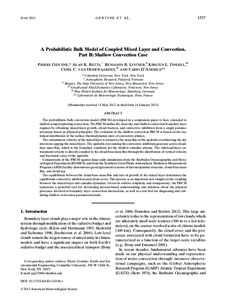 Lifted condensation level / Atmospheric convection / Lapse rate / Level of free convection / Convective inhibition / Convection / Mixed layer / Inversion / Thermal / Meteorology / Atmospheric sciences / Atmospheric thermodynamics