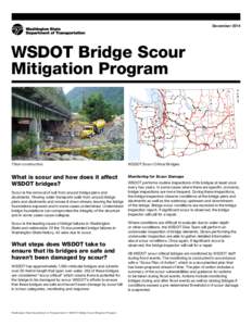Erosion / Hydraulic engineering / Physical geography / Transportation in the United States / Soft matter / Washington State Department of Transportation / U.S. Route 97 in Washington / Washington State Route 508 / Washington / Bridge scour / Environmental engineering