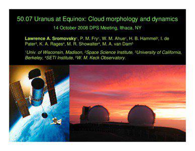 Calendars / Celestial mechanics / Climate / Uranus / Climatology / Units of time / Axial tilt / Equinox / Solstice / Astronomy / Astrology / Measurement