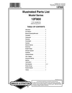 FORM MS–0517–[removed]REPLACES FORM MS–0517–[removed]FILE IN SECT. 2 OF SERVICE MANUAL 12F800