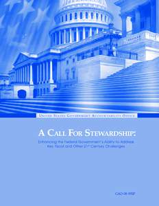 GAO-08-93SP A Call For Stewardship: Enhancing the Federal Government's Ability to Address Key Fiscal and Other 21st Century Challenges