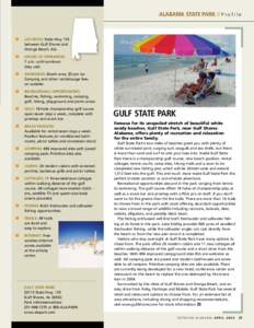 Fair Haven Beach State Park / Protected areas of the United States / Lake Wister State Park / Gulf State Park / New York state parks / Geography of the United States