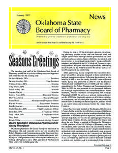 News  January 2012 Oklahoma State Board of Pharmacy