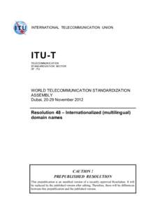 Standards organizations / Technology / ITU-T / Internet governance / Computing / World Summit on the Information Society / Malcolm Johnson / Asia-Pacific Telecommunity / Digital divide / International Telecommunication Union / United Nations