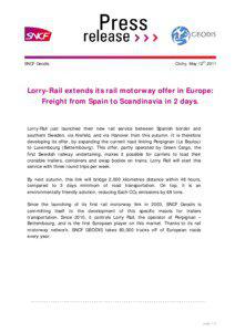 Eurostar / Railteam / Transport in Europe / SNCF / Rail transport in Europe / SNCF Geodis / Geodis