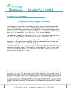 Kinship / New York State Office of Children and Family Services / Caregiver / Child and family services / Day care / Behavior / Human behavior / Structure / Grandfamily / Family / Anthropology / Child care